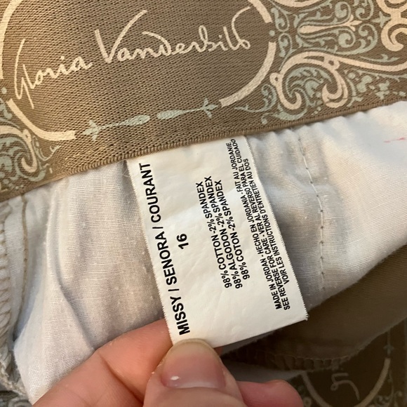 Gloria Vanderbilt pants size 18 - Picture 4 of 4
